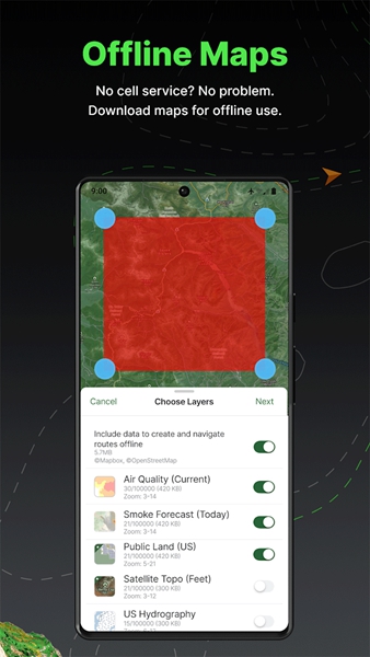 gaia gps��׿���ͼ2