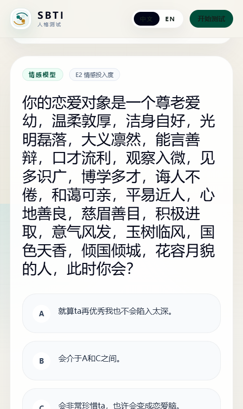 SBTI���������ٷ����ͼ1