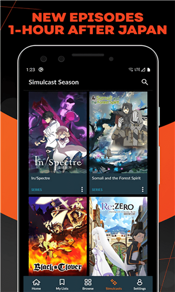 crunchyroll apk���°��ͼ1