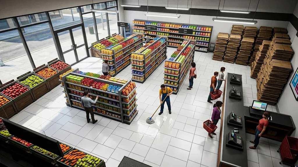 Supermarket Food Simulator 3D游戏安卓版截图 2