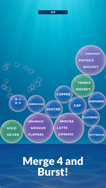 泡泡文字果酱变速版(Bubble Word Jam)截图 4