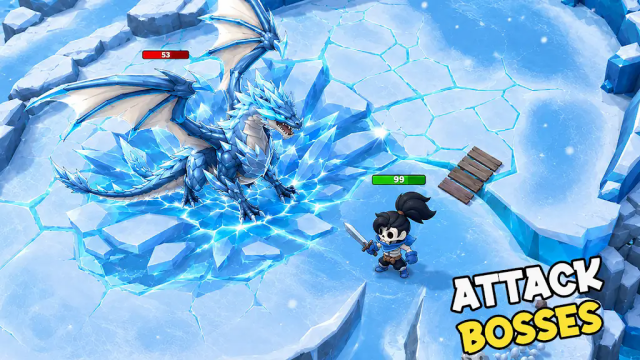 骷髅英雄经验农场免广告版(Skull Hero XP Farm RPG)截图 1