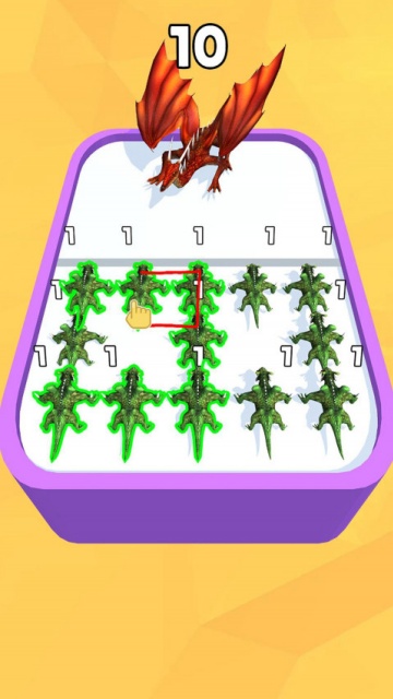 合并恐龙游戏截图 1